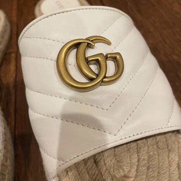 Gucci Napa Charlotte Great White Slides - EU42 - Picture 4 of 5